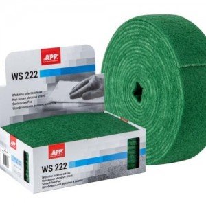 APP Скотч-брайт WSR 222 100mm x 10 m, зеленый, крупноабразивный, рулон (06ZR200)