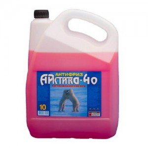 Антифриз "Арктика-40" -24С (кан.10л новая) красный (0274)