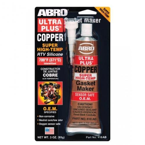 Герметик прокладки (AB 418) Медный ULTRA (85г) ABRO (418-AB)
