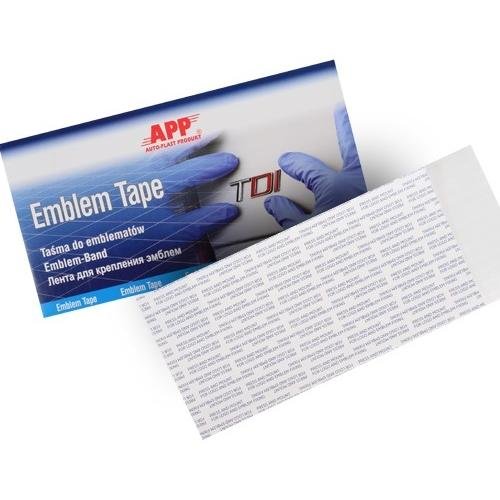 APP Лента клейкая двухсторонняя Emblem Tape для монтажа эмблем (100 x 200mm) к-т 5 шт (040920)
