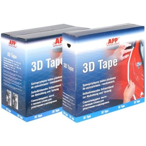 APP Валик для маскировки проемов 3D Tape 13мм*20м, белый (070351)