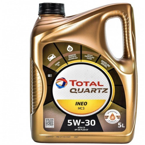 Total oil213698 5W30/5L Total Quartz Ineo MC3 5l