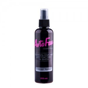 Полироль для пластика AVTOFAN Новое авто 200ml. (5242)